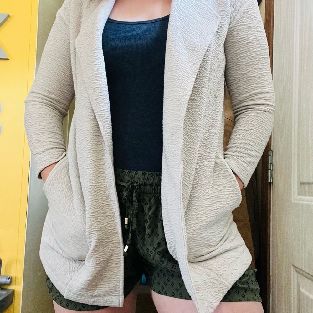 Ann Taylor Sweater Blazer